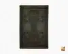 فرش ابریشم ماشینی 702556 سبز طلایی