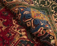 فرش وینتیج 7040 سبز لاکی - Image 9