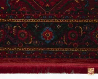 فرش وینتیج 7041 لاکی سبز - Image 5