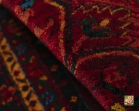 فرش وینتیج 7041 لاکی سبز - Image 8