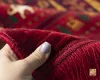 فرش وینتیج 7043 لاکی سبز - تصویر 8