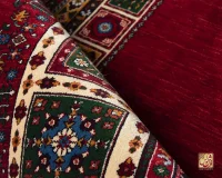 فرش کلاسیک 7044 قرمز کرم - تصویر 8