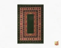 فرش کلاسیک 7044 سبز کرم - تصویر 2