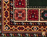 فرش کلاسیک 7044 سبز کرم - تصویر 6