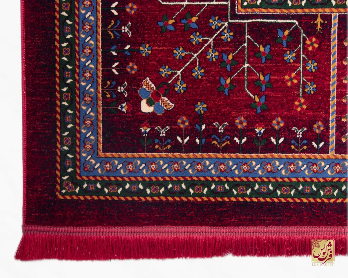 فرش وینتیج 7045 لاکی - تصویر 5