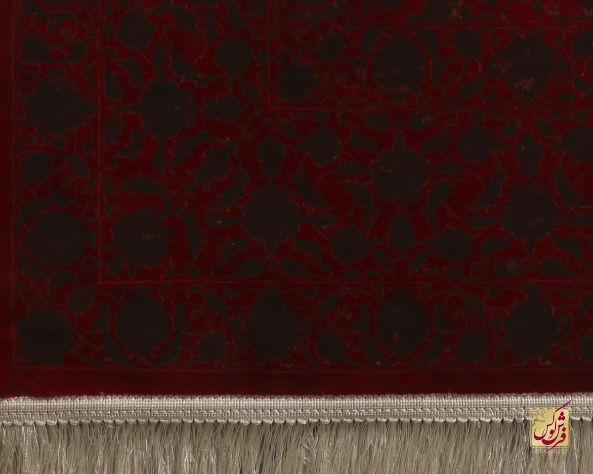 فرش وینتیج 710600 لاکی طلایی - تصویر 3