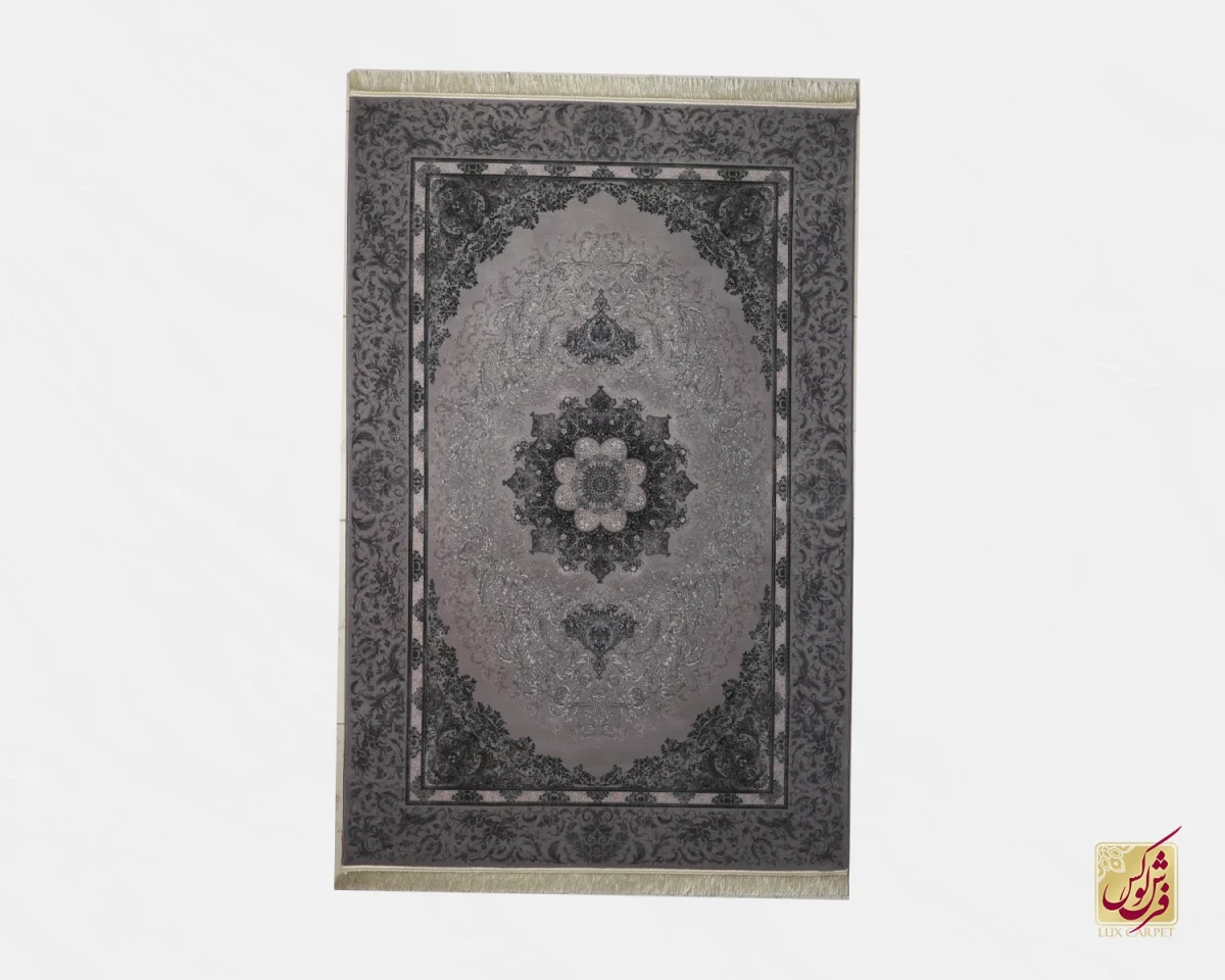 فرش کلاسیک 711605 طوسی - تصویر 1