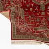 فرش ابریشم ماشینی 730902 لاکی تمام رنگ - تصویر 4