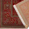 فرش ابریشم ماشینی 730902 لاکی تمام رنگ - تصویر 9