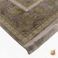 فرش وینتیج 731122 طوسی طلایی - Image 5