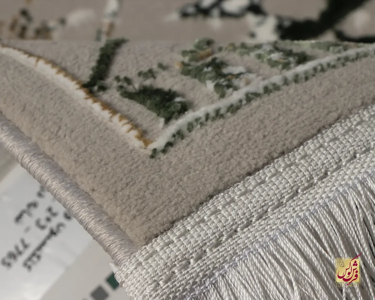 فرش مینیمال 7765 طوسی کرم - تصویر 10