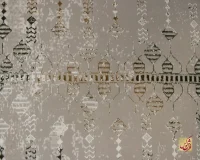 فرش مینیمال 7765 طوسی کرم - Image 3