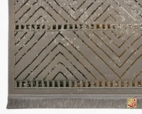 فرش مینیمال 7765 طوسی کرم - Image 5