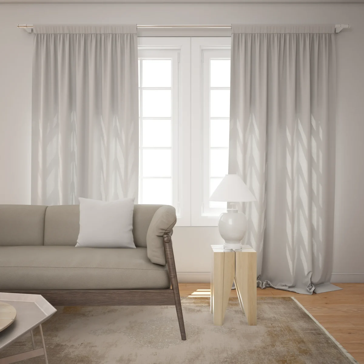 فرش وینتیج 9117 نسکافه‌ای آجری - تصویر 12