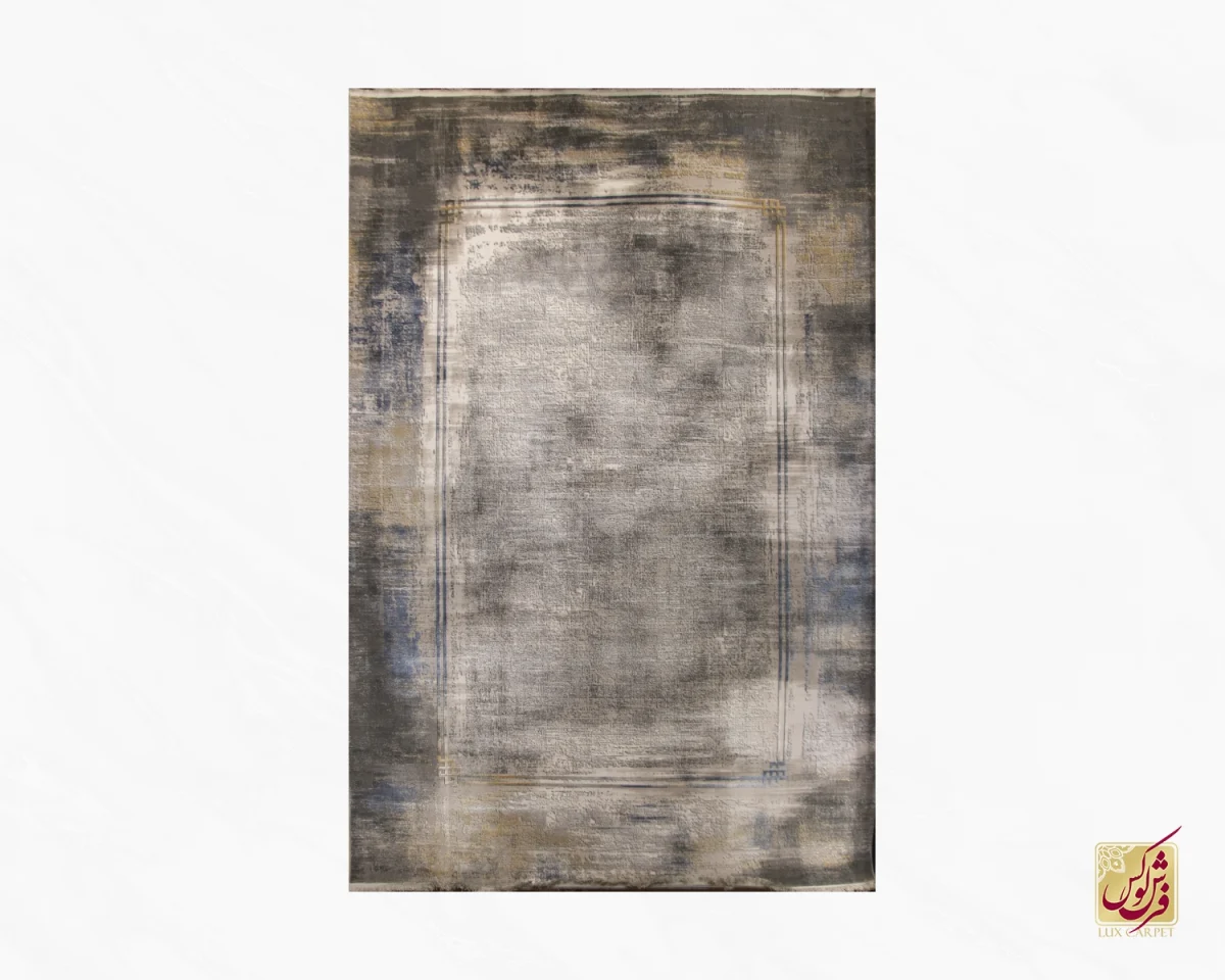 فرش وینتیج 914 طوسی کرم - تصویر 1