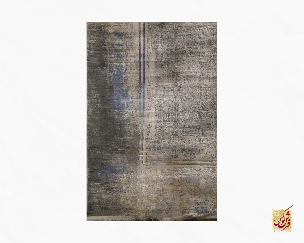 فرش وینتیج 914 طوسی کرم - تصویر 3