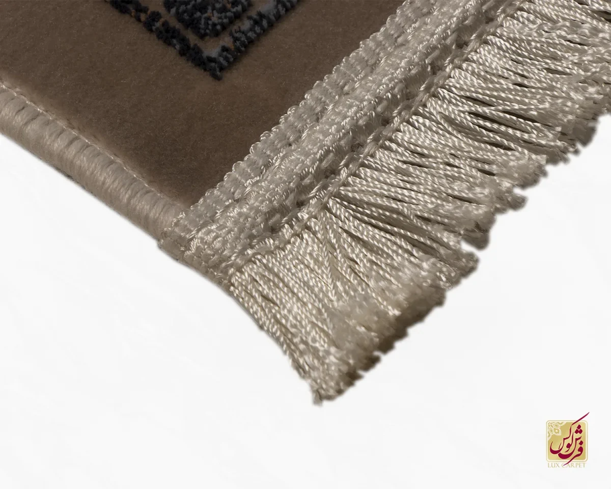 فرش وینتیج 9411 قهوه‌ای کرم - تصویر 7