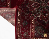 فرش وینتیج هریس LG قرمز سبز - Image 3