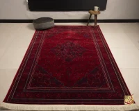 فرش وینتیج هریس LSK لاکی سرمه ای - Image 2