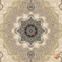 فرش کلاسیک 6027 موکا - تصویر 4