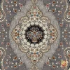 فرش کلاسیک 7005 نقره ای طوسی - تصویر 4
