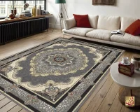 فرش کلاسیک 6027 نقره ای