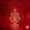 فرش ابریشم ماشینی X1969 قرمز لاکی - تصویر 5