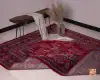 فرش وینتیج چهار باغ لاکی