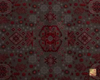 فرش وینتیج درختی دودی DLM - Image 10