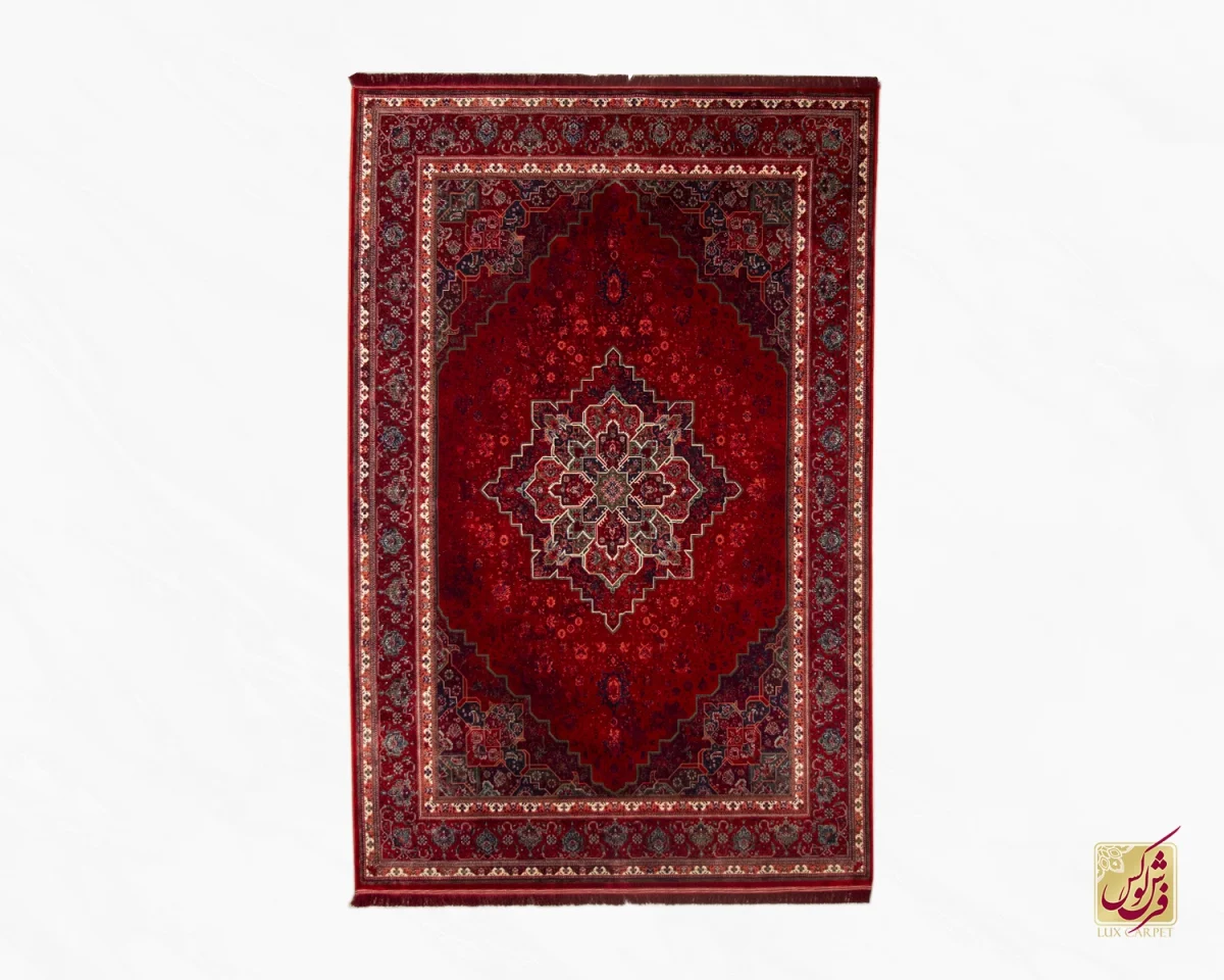 فرش وینتیج هریس LG قرمز - تصویر 2