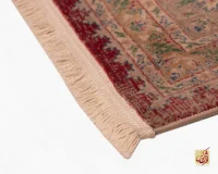 فرش وینتیج HR 187 نسکافه‌ای قرمز - Image 10