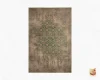 فرش وینتیج HR 188 نسکافه ای سبز - تصویر 2