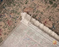 فرش وینتیج HR 188 نسکافه ای سبز - Image 7