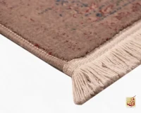 فرش وینتیج HR 189 نسکافه ای قرمز - Image 6