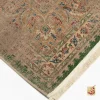 فرش وینتیج HR 186 نسکافه‌ای سبز - تصویر 12