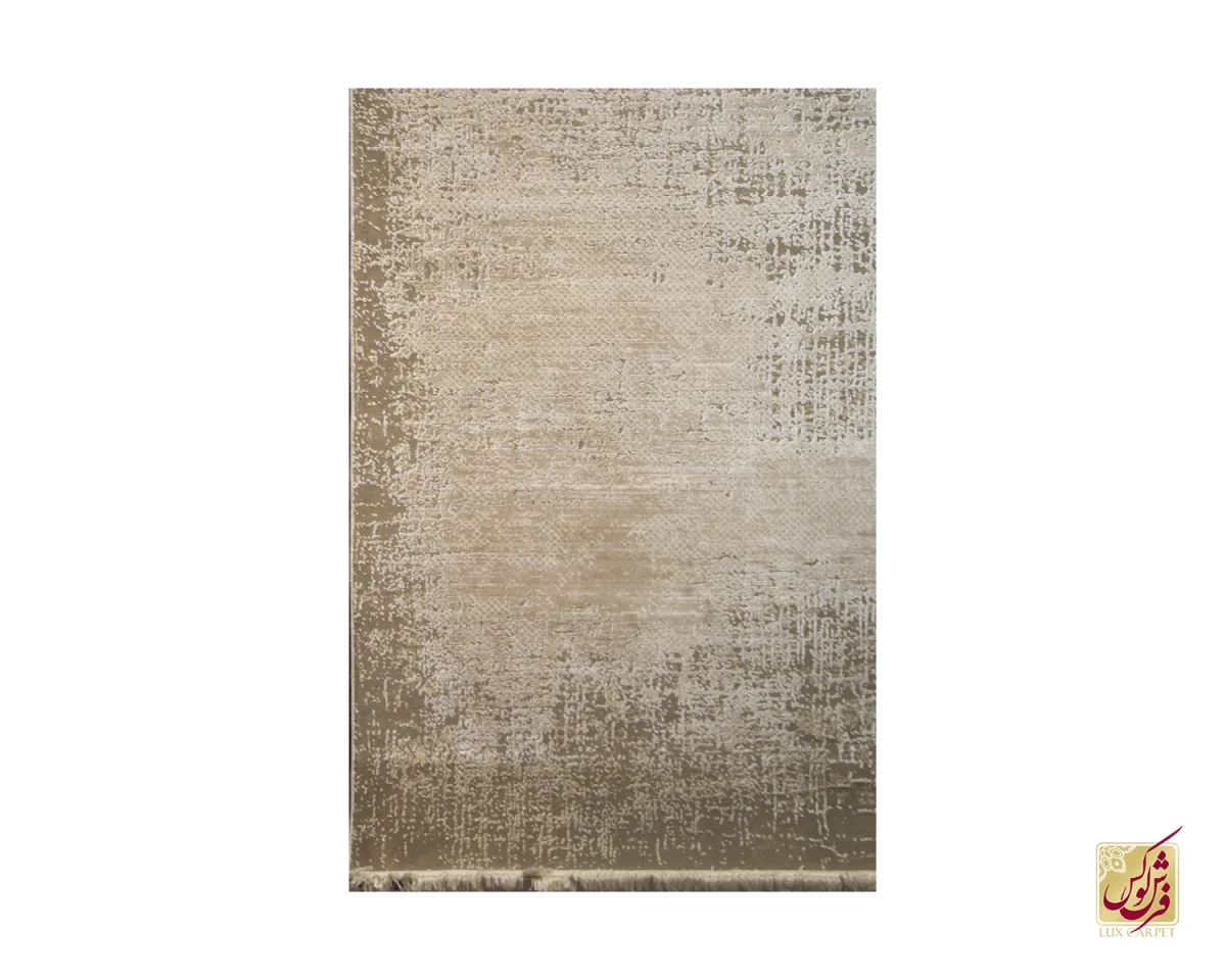 فرش وینتیج mc57 نسکافه‌ای کرم - تصویر 3