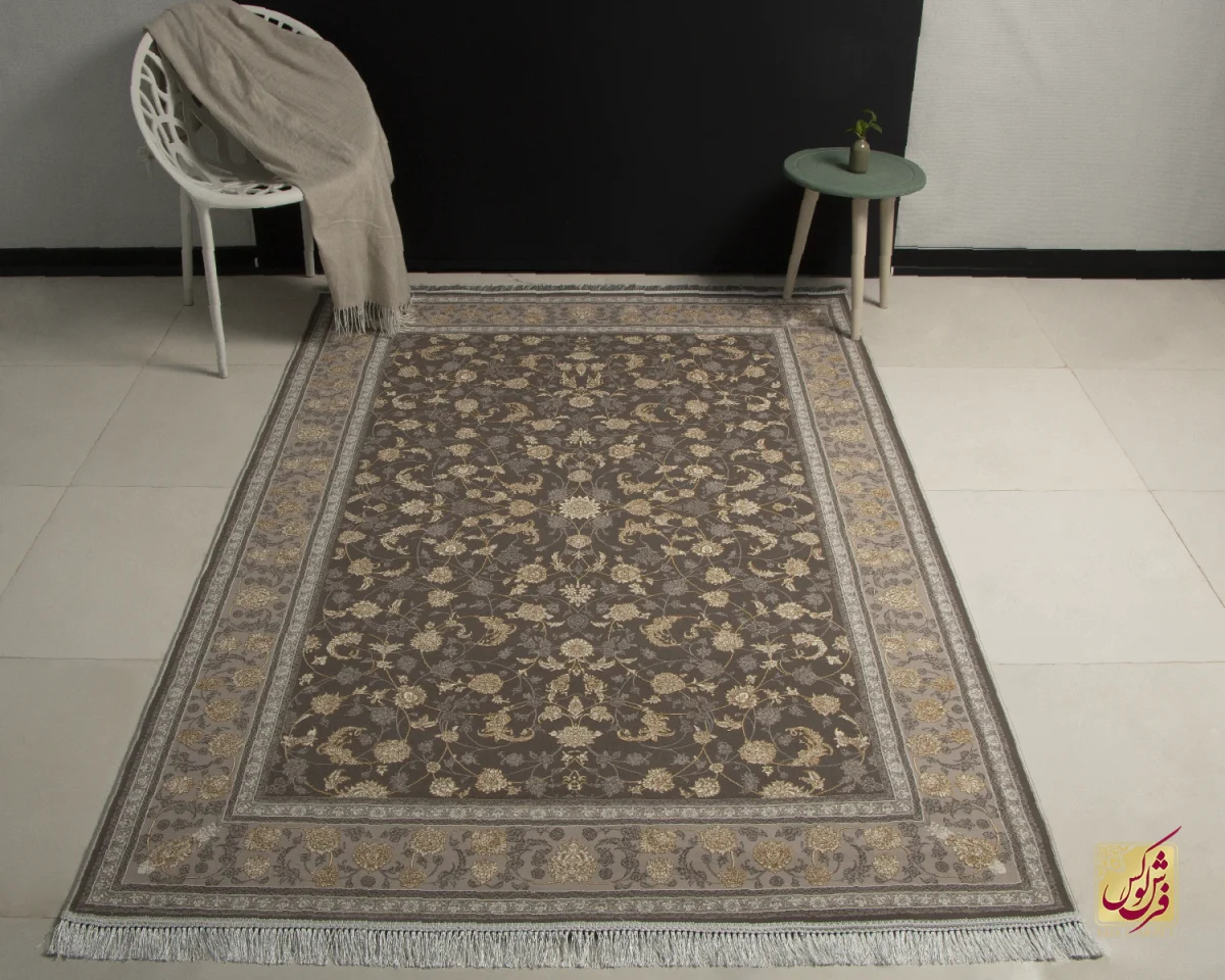 فرش کلاسیک نگین سیلور - تصویر 1