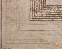 فرش مینیمال پارمیدا قهوه ای - Image 7