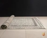 فرش مینیمال پارمیدا نقره ای - Image 4