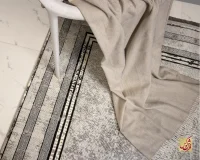 فرش مینیمال پارمیدا نقره ای - Image 5