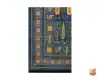 فرش وینتیج t1048 آبی سبز - تصویر 2