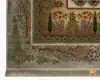فرش ابریشم ماشینی T1117 فیلی سبز - Image 5
