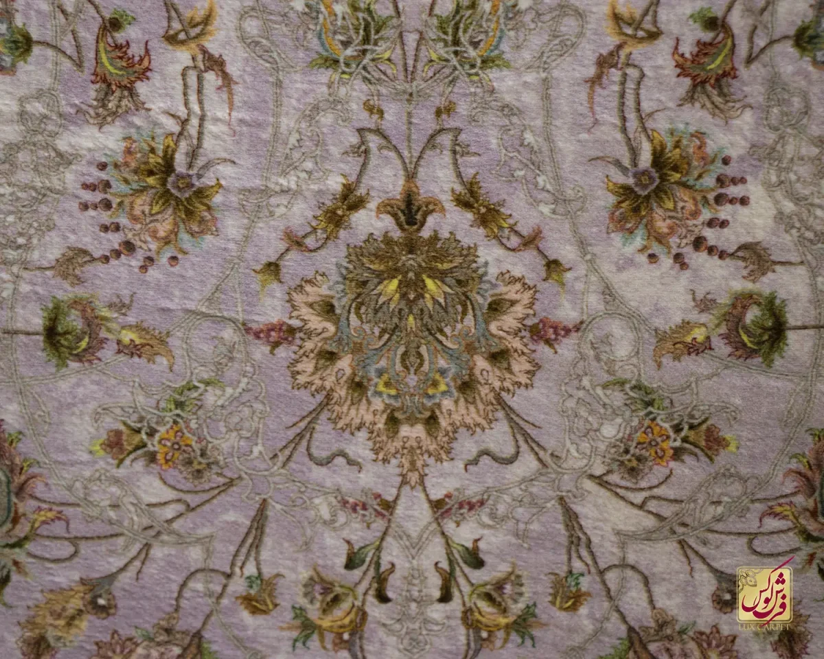 کناره کلاسیک Z5048 گلبهی کرم - تصویر 2