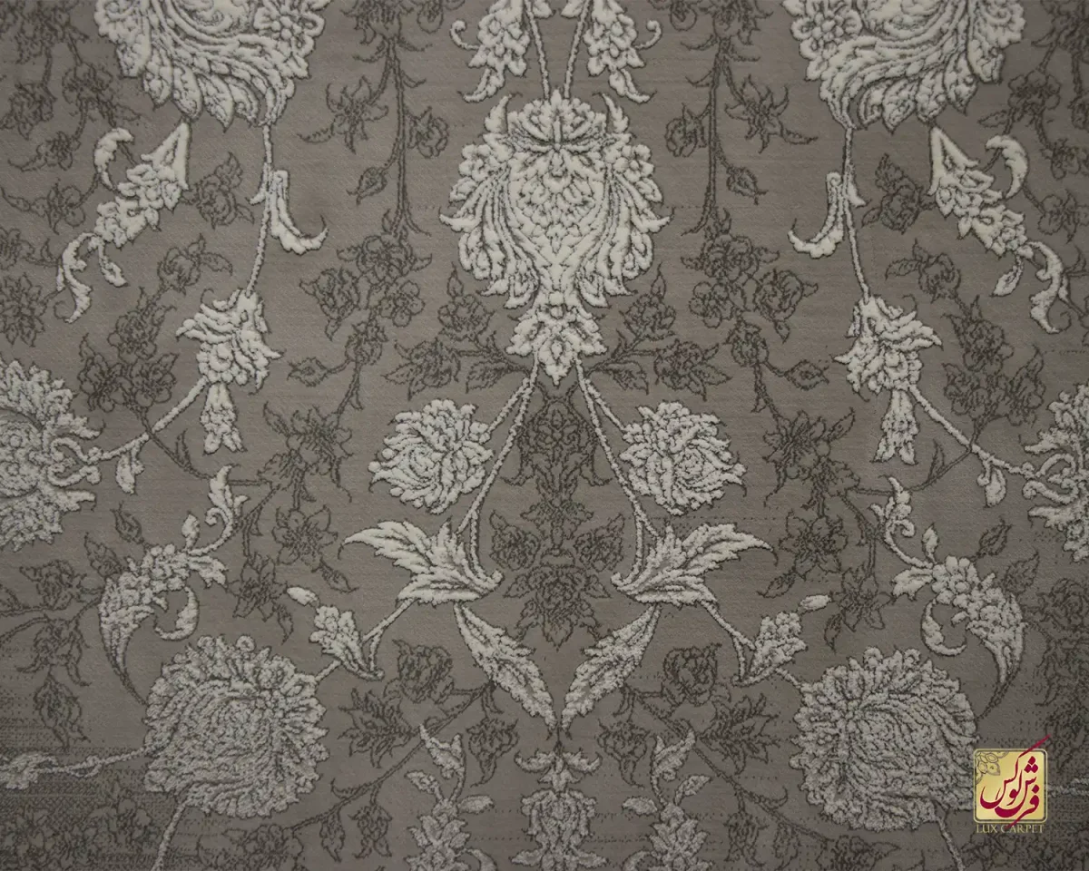 فرش وینتیج ملانیا سبز نسکافه‌ای - تصویر 3