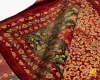 فرش ابریشم ماشینی AJ1066 لاکی کرم - تصویر 5