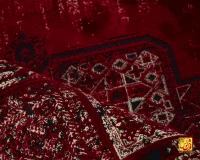 فرش وینتیج 203 لاکی سرمه‌ای - Image 9