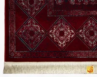 فرش وینتیج 203 لاکی سرمه‌ای - Image 6