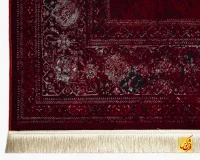 فرش وینتیج 208 لاکی سرمه‌ای - Image 6