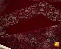 فرش وینتیج 208 لاکی سرمه‌ای - Image 7