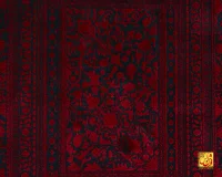 فرش وینتیج 212 لاکی سرمه‌ای - تصویر 4